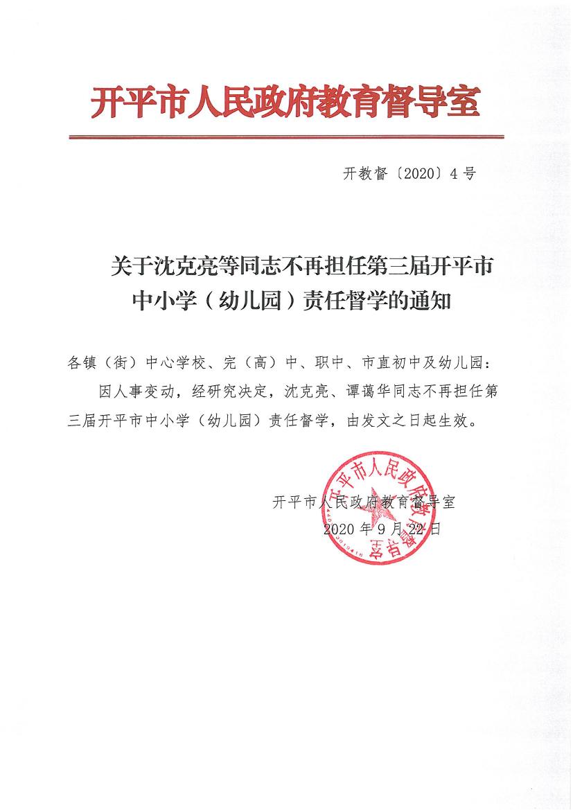 开教督〔2020〕4号关于沈克亮等同志不再担任第三届开平市中小学（幼儿园）责任督学的通知0000.jpg