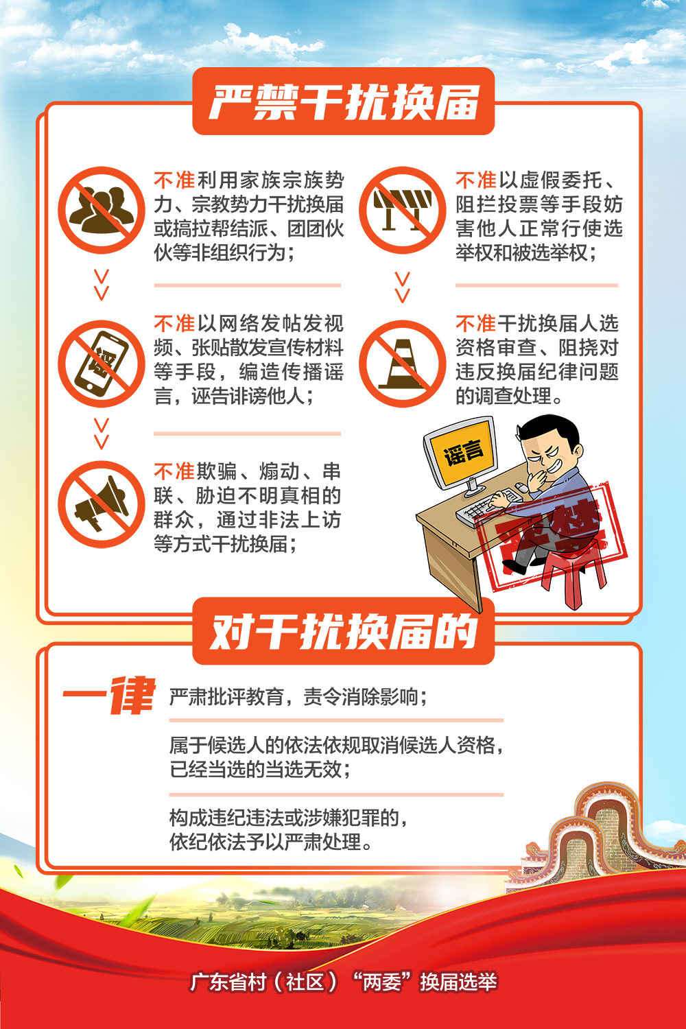纪律海报03-严禁干扰换届.jpg