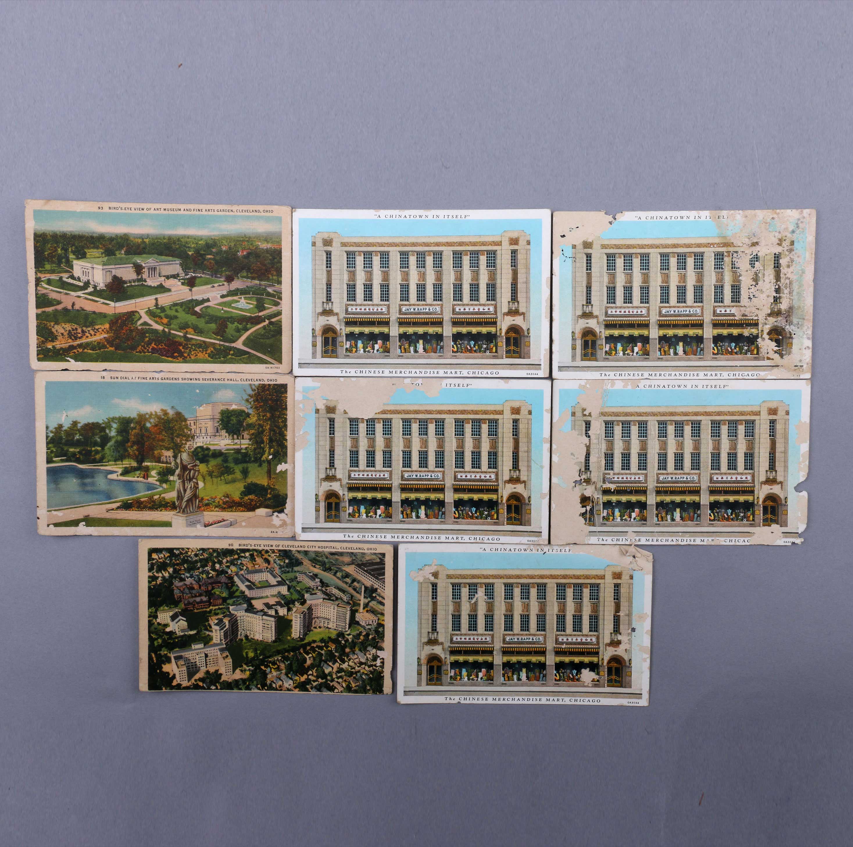 美国芝城维立公司明信片