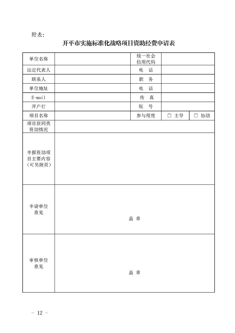 开市监〔2021〕47号开平市市场监督管理局关于印发开平市实施标准化战略专项资金使用管理办法的通知12.jpg