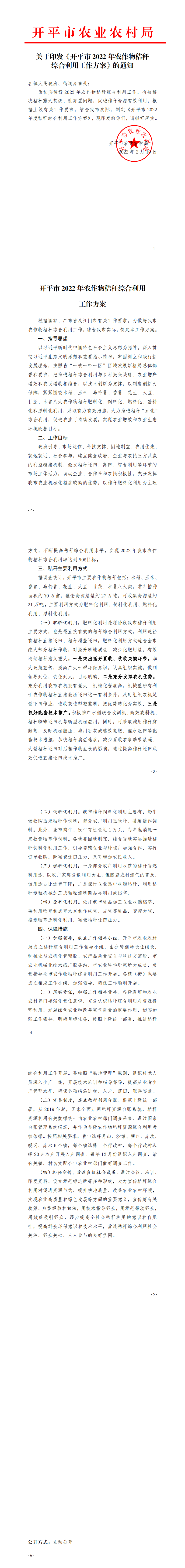 关于印发《开平市2022年农作物秸秆综合利用工作方案》的通知(已盖章)_0.png