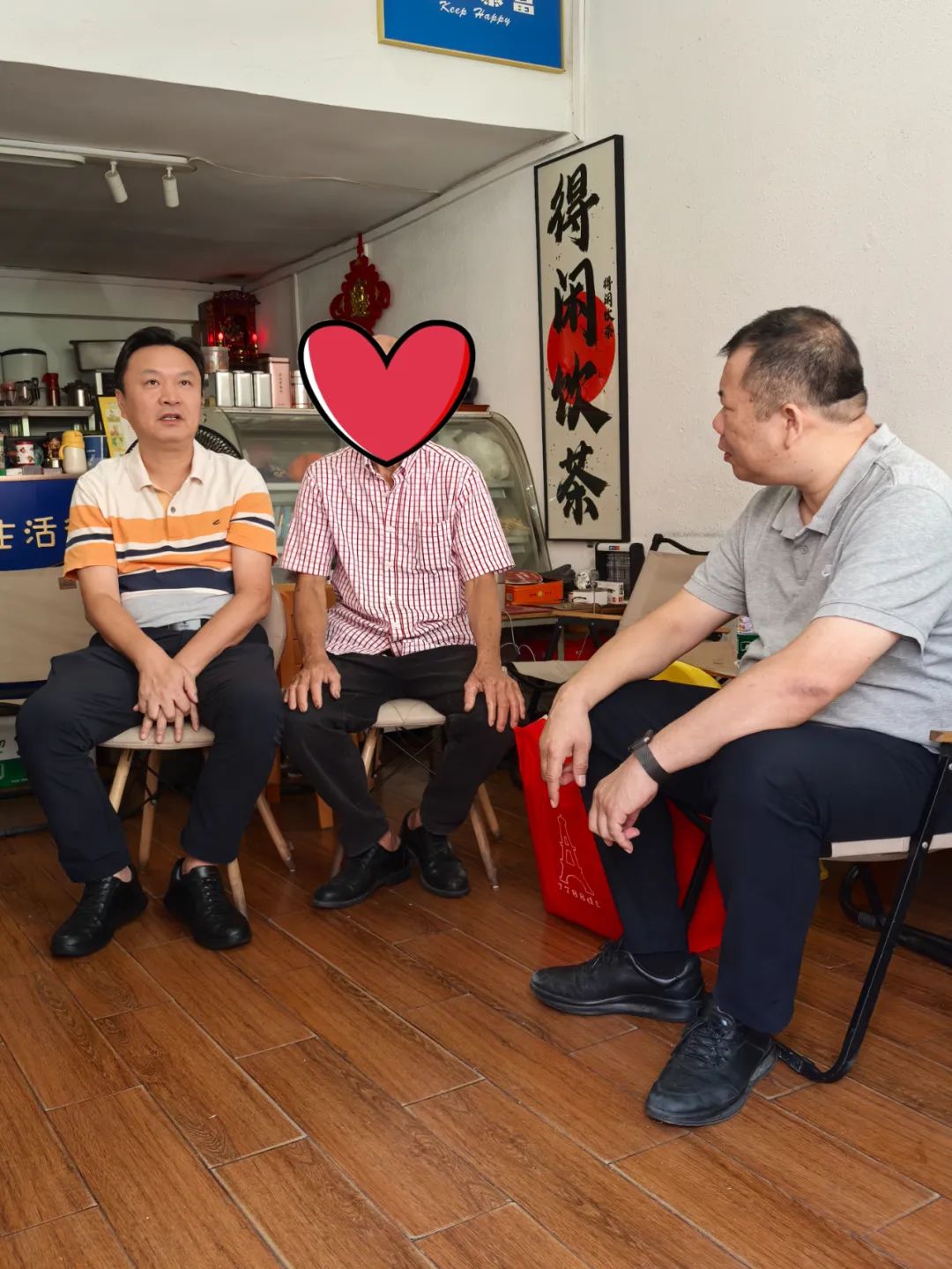 水口镇：“八一”慰问送关怀，情暖退役军人心