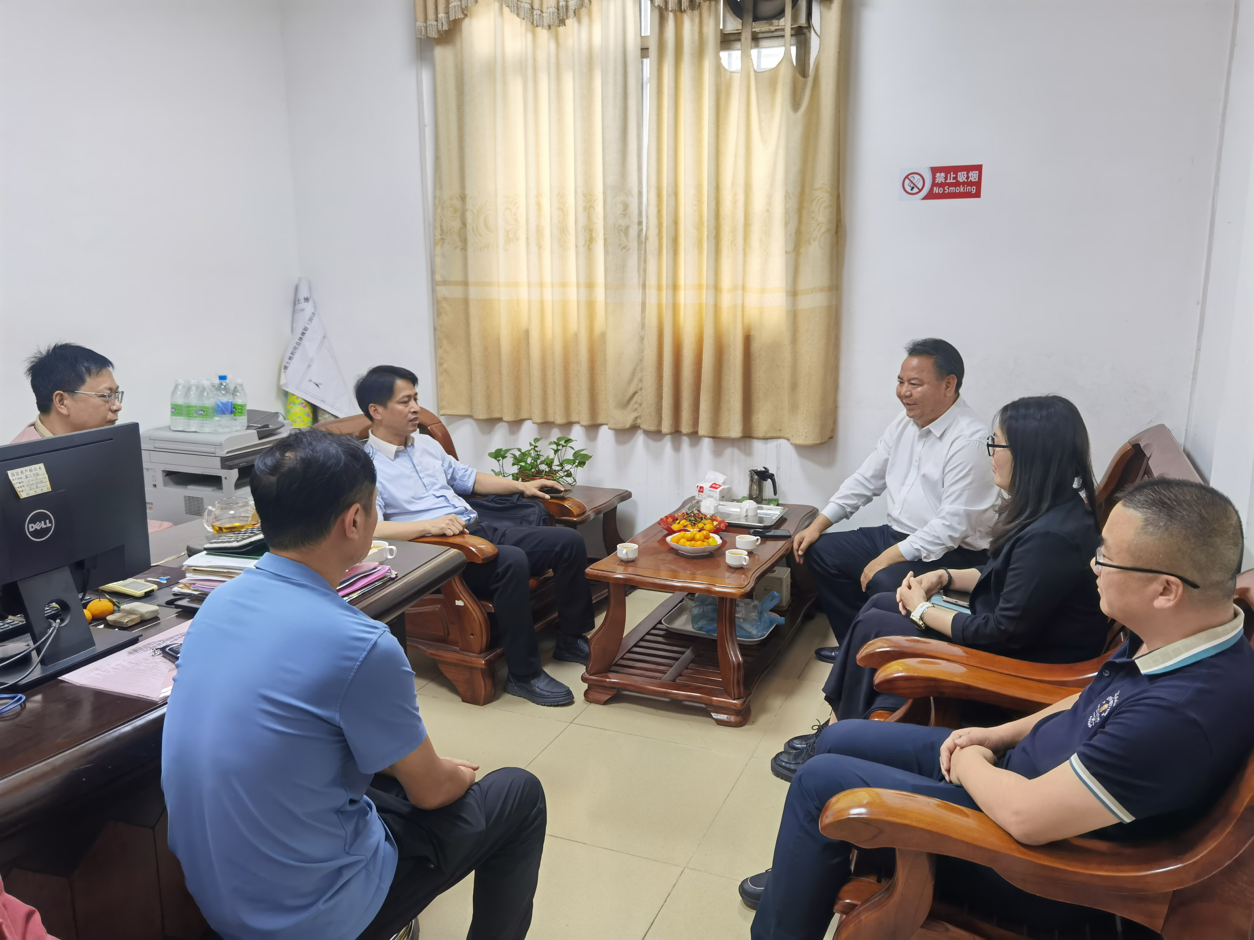 新春慰问进基层 凝心聚力启新程——开平市自然资源局领导班子赴各基层自然资源所开展节后调研慰问活动