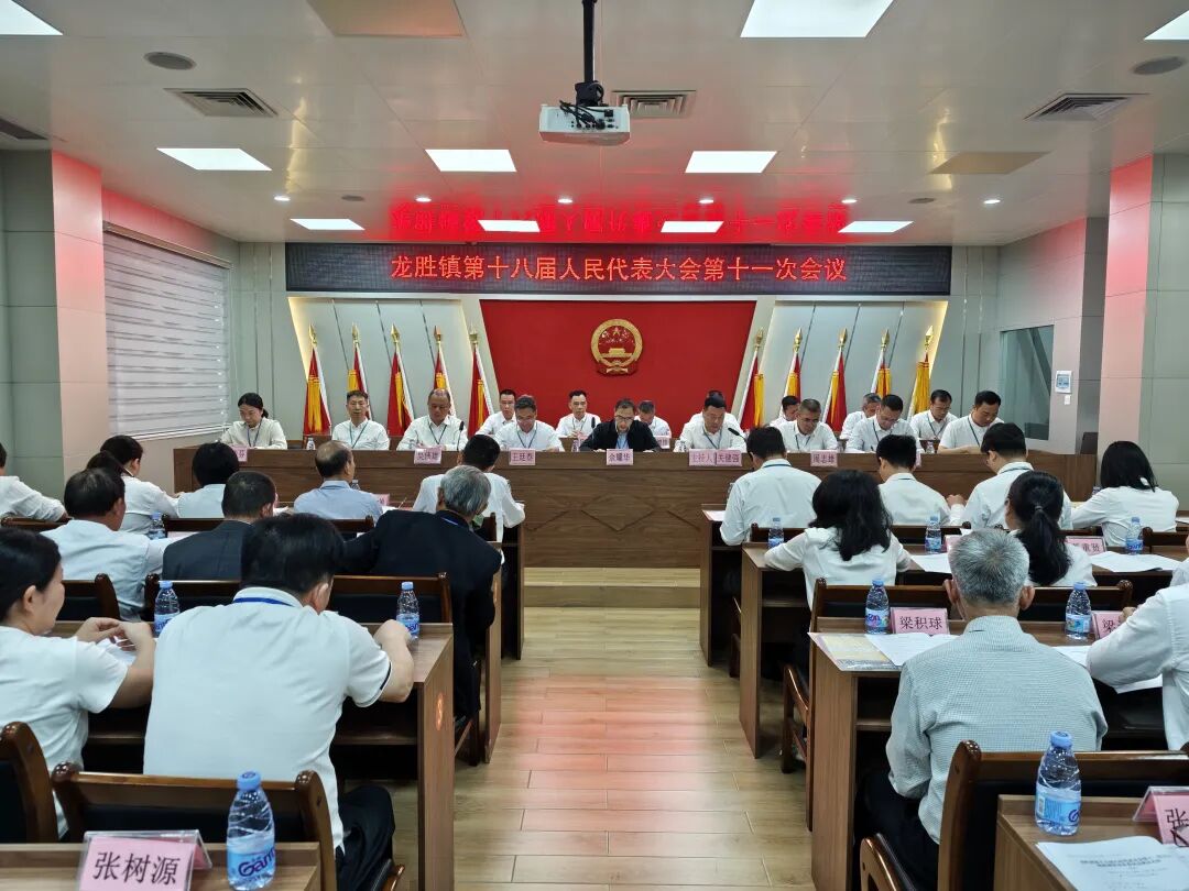 龙胜镇第十八届人民代表大会第十一次会议胜利召开
