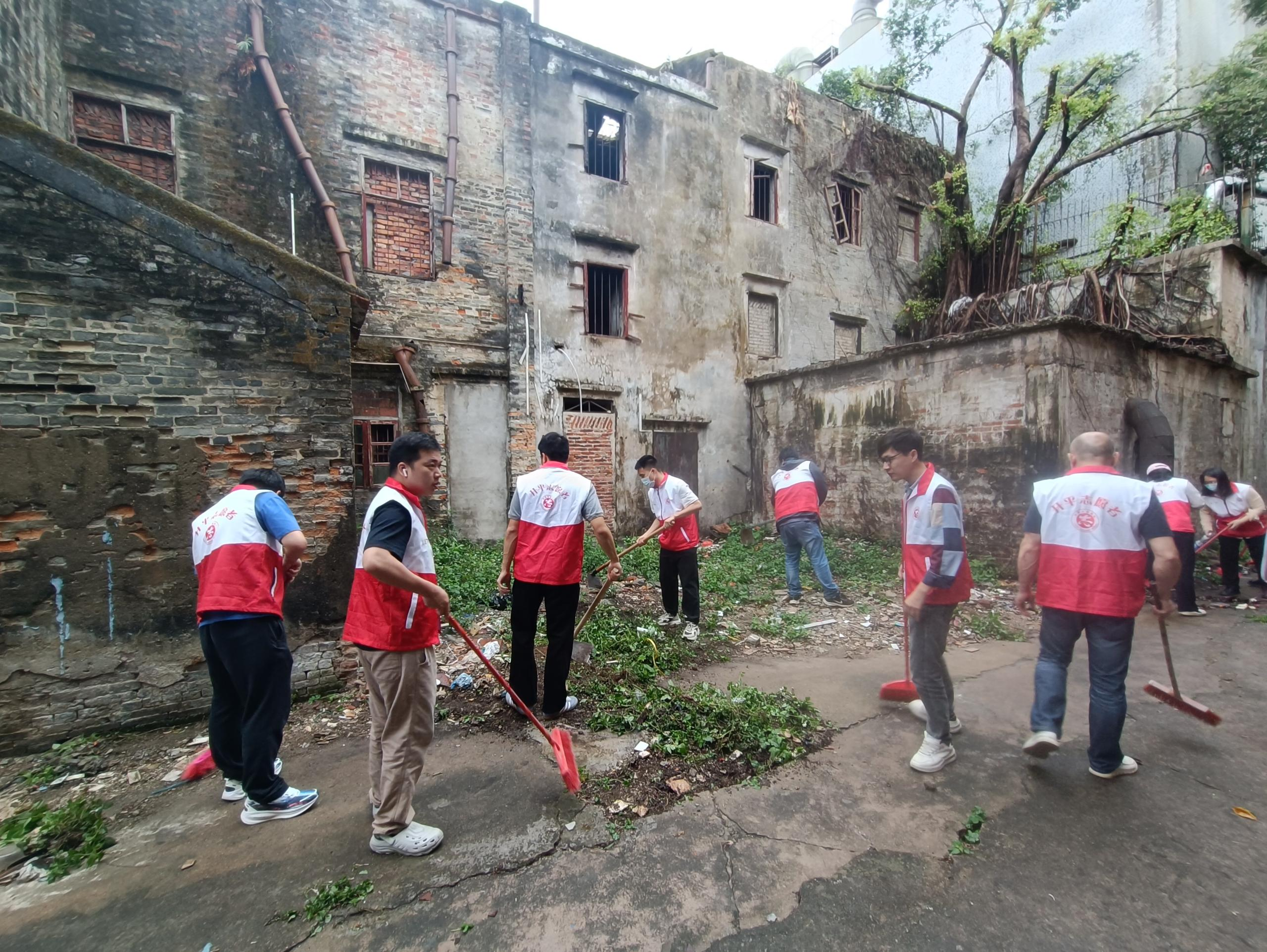 开平市自然资源局开展节后爱国卫生运动