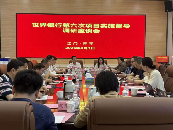 世界银行第六次项目督导团到我市开展督导调研