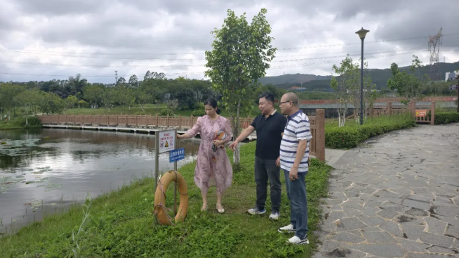 筑牢夏日“安全堤” | 翠山湖开展防溺水安全检查