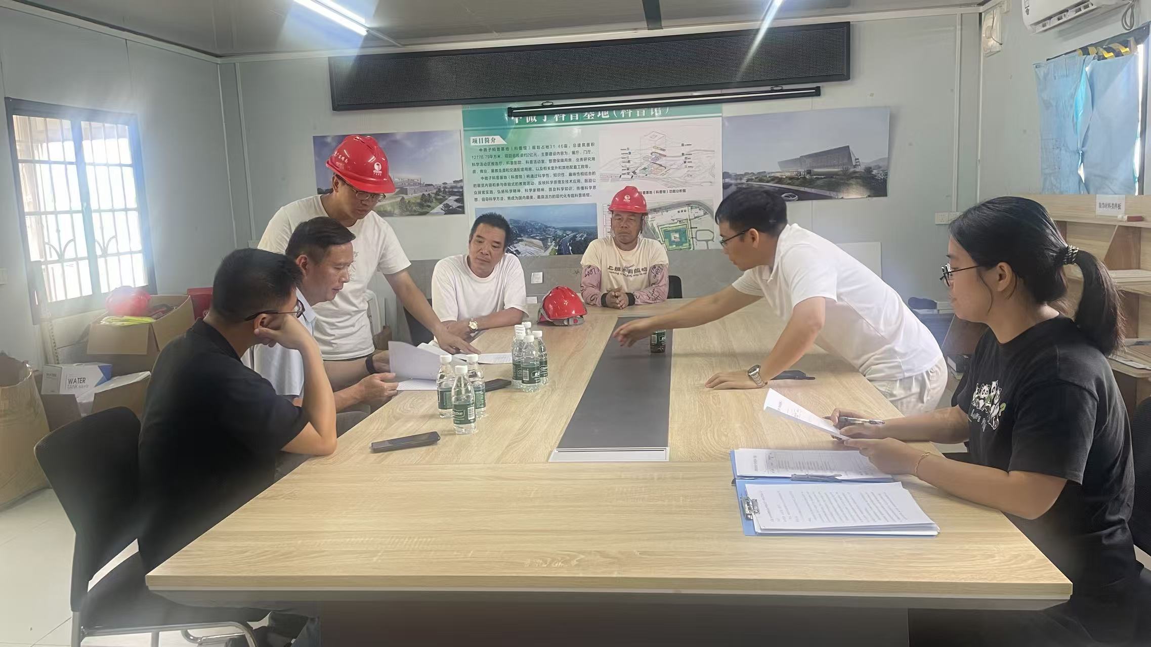 开平市科工商务局开展高处防坠落作业督导工作