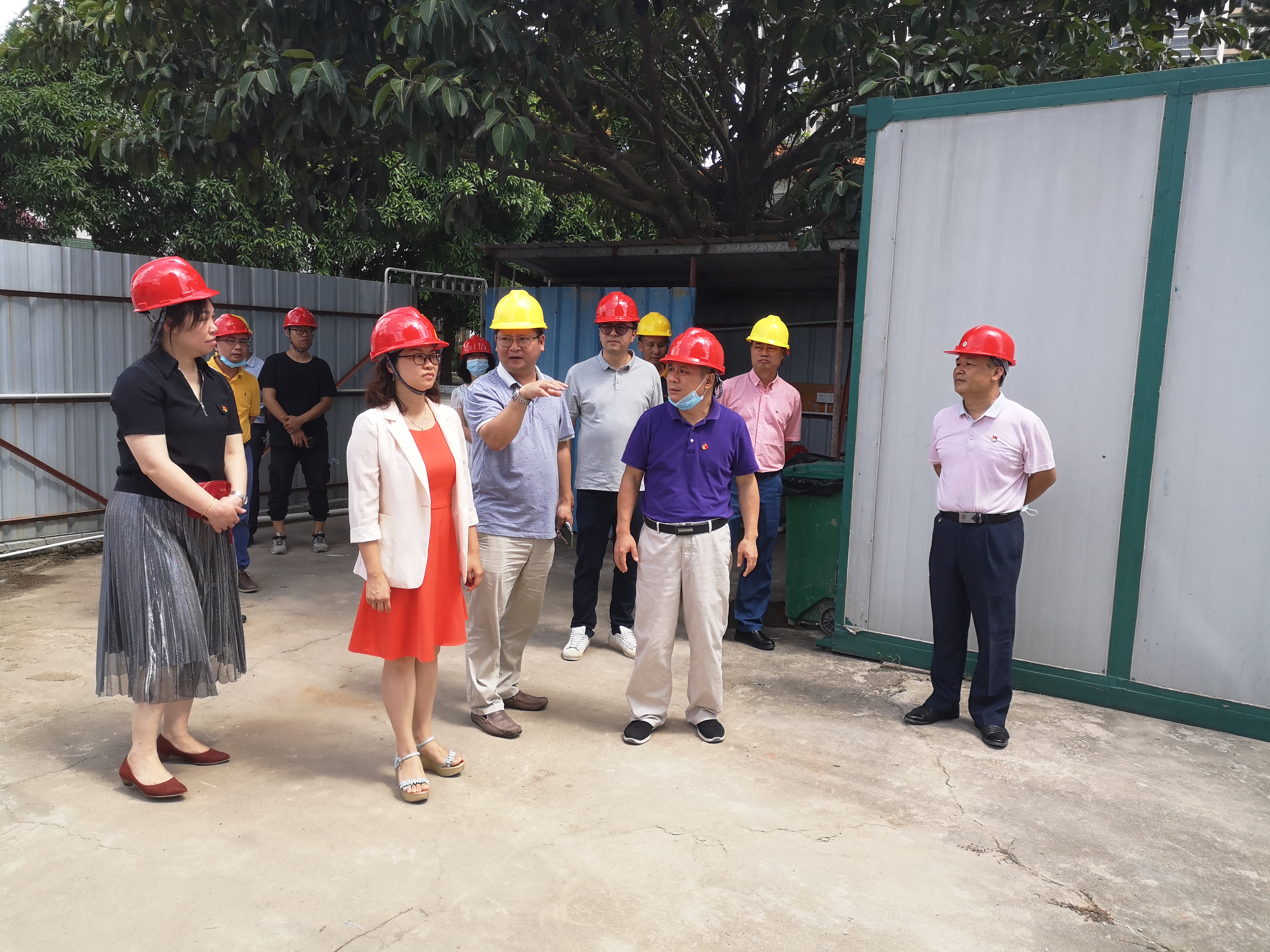 市领导梁健芬到三埠街道调研学校建设情况
