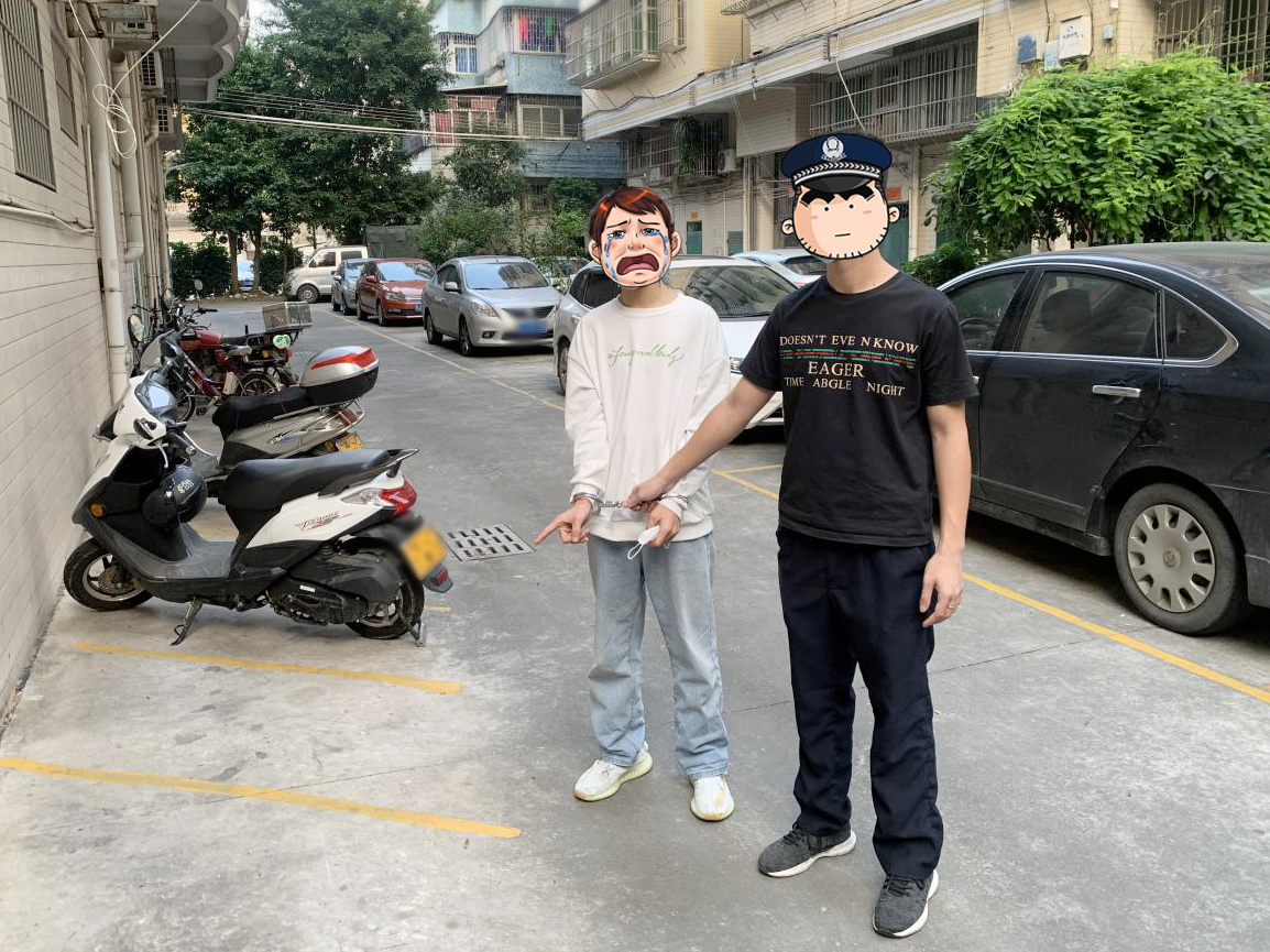 三名小青年为结伴出游盗窃摩托车结果被抓