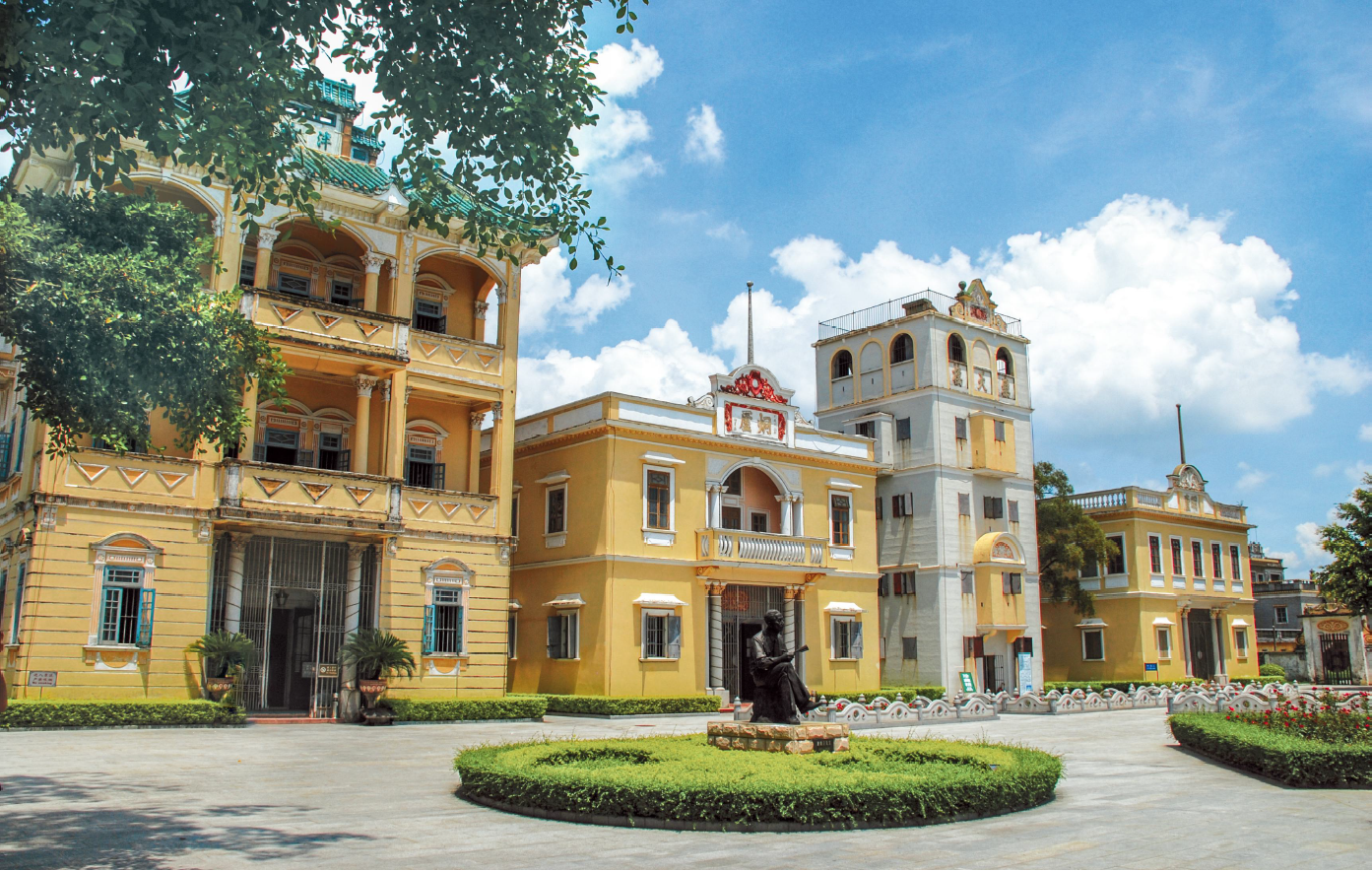 全省唯一开平市邑美侨路塘口示范路入选第二届全国美丽乡村路