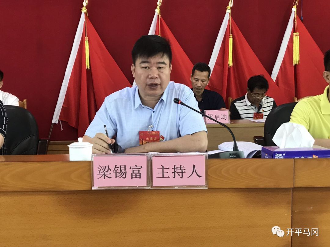 马冈镇第十七届人民代表大会第六次会议胜利召开